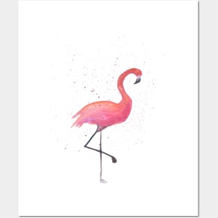 Pink Flamingo Posters and Art